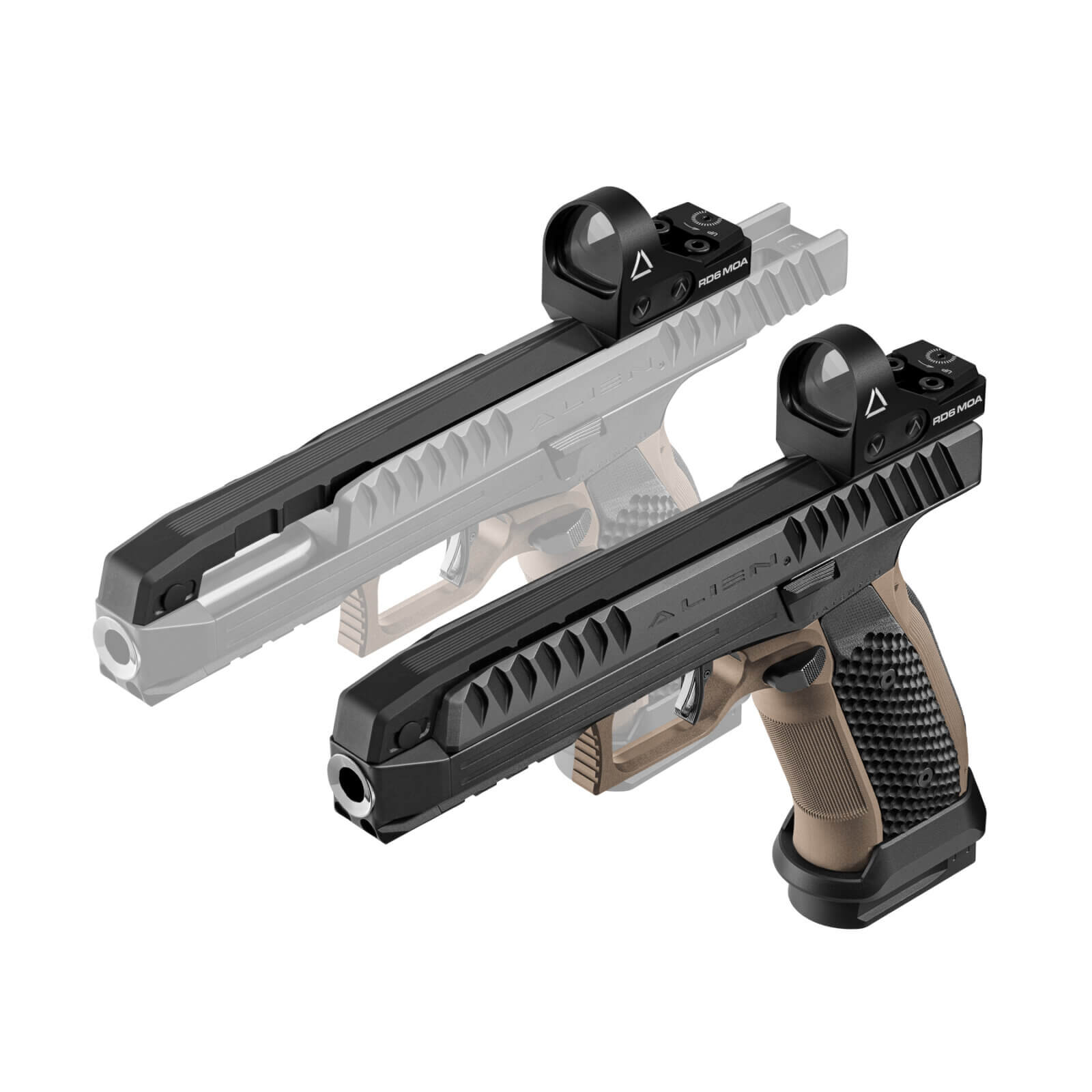 alien-black-green-full-kit Alien Full Kit . Must/Roheline