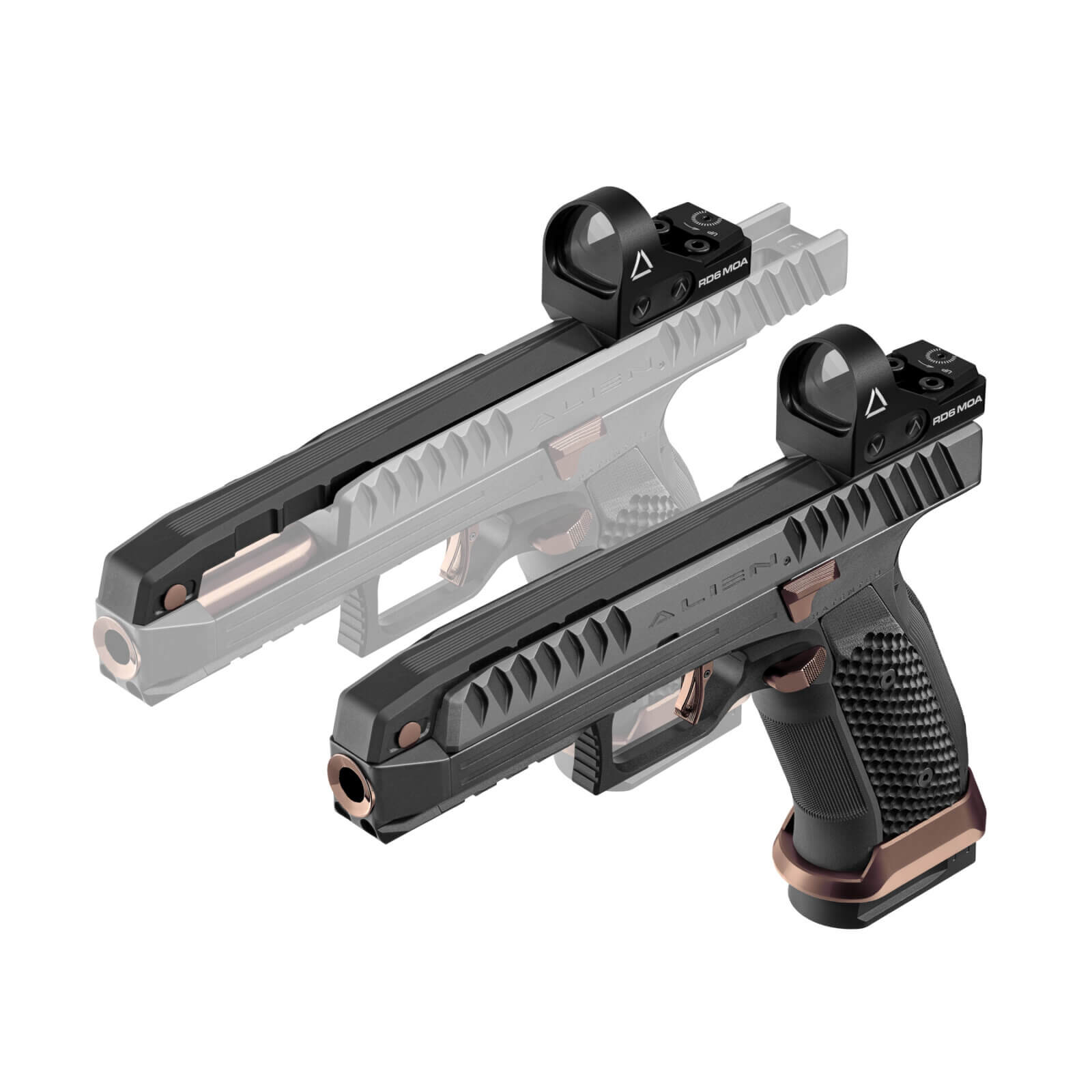 Alien Full Kit . Hall/Punane kuld